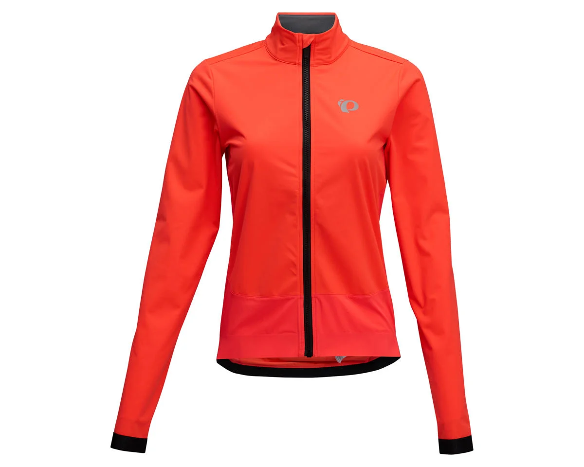 Pearl iZUMi Women's Attack Hybrid Jacket (Fiery Coral/Black) (XL)